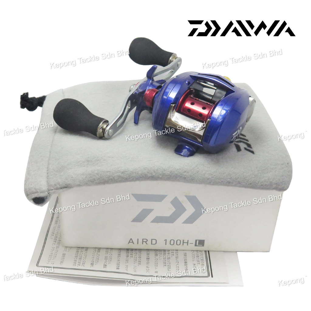 NEW DAIWA Fishing reel AIRD 100H-L Left Baitcasting Reel JDM Made In Japn  with 1 Year Local Warranty & Free Gift