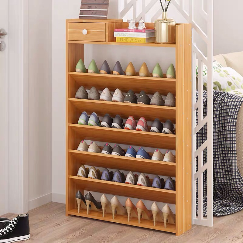 Kenzzo : CALIX Wooden Shoe Rack / Shoe Cabinet / Rak Kasut | Shopee ...