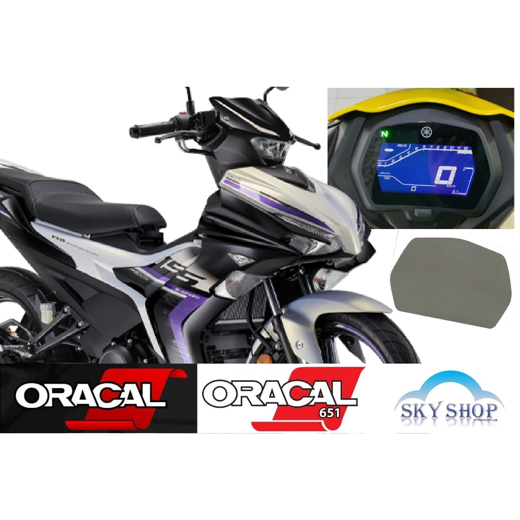 YAMAHA Y16ZR / Y16ZR ABS /LcV8 /Lc FI Sticker Tinted Meter | Shopee ...