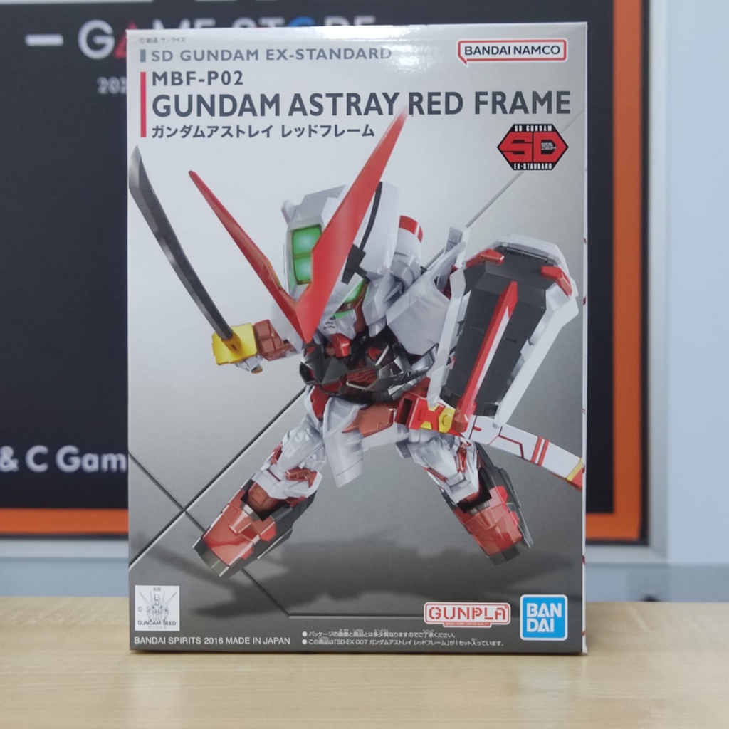 Gamesland - SD Gundam Ex-Standard 007 Astray Red Frame
