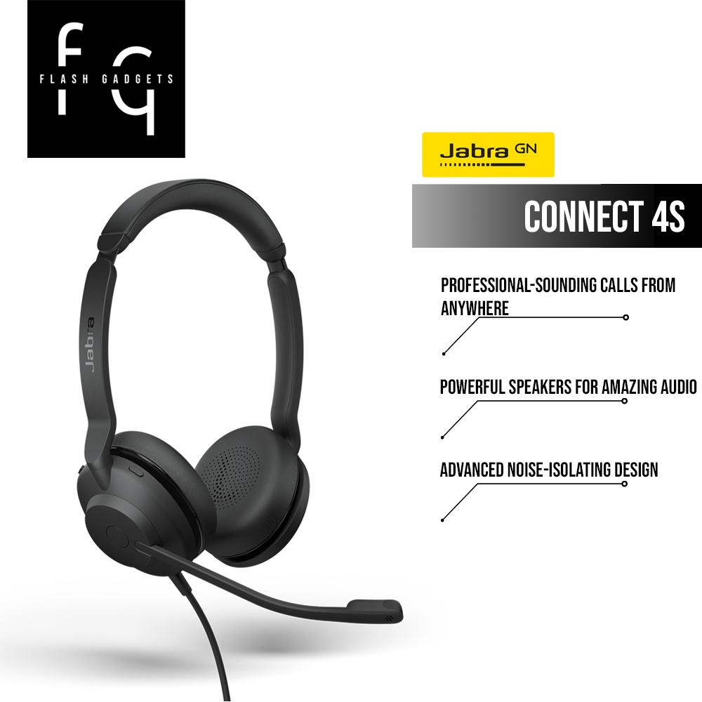 Jabra Connect 4h USBC Headphones for Flexible Working 2 Years Jabra