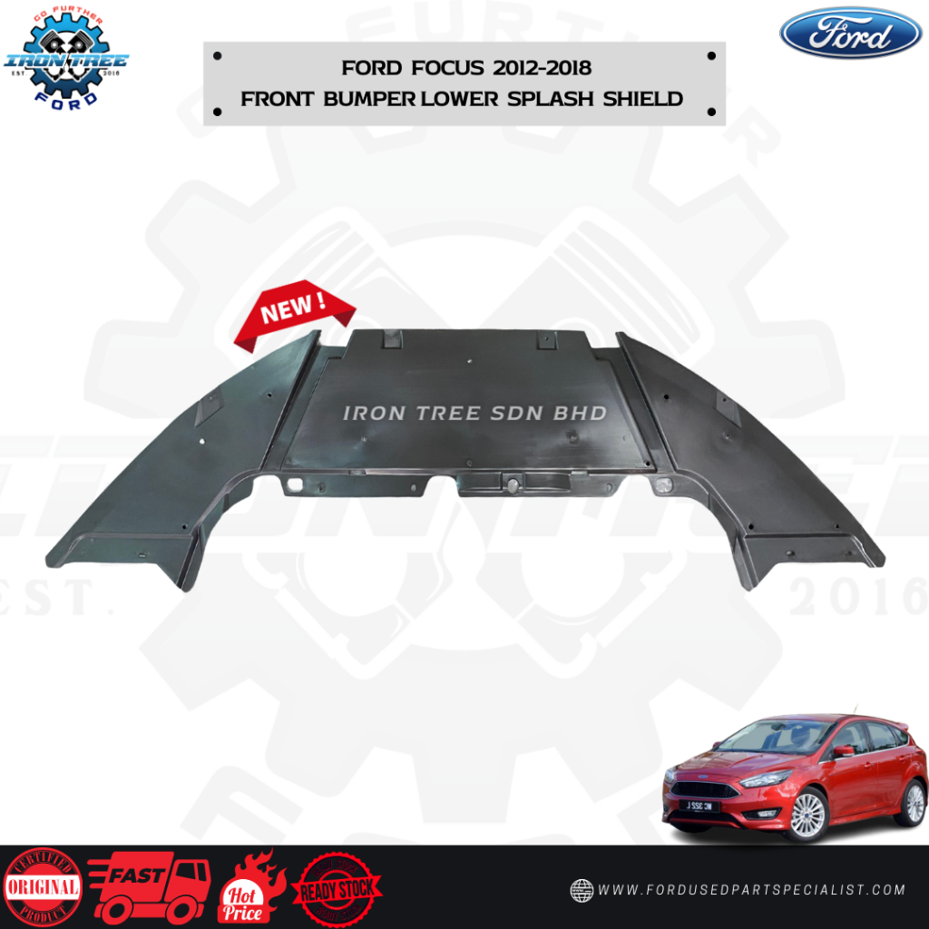 20122018 Ford Focus Front Bumper Under Cover (New)>BM51A8B384CD
