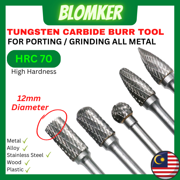 Type A Cylindrical A0616 Tungsten Carbide Rotary Burrs