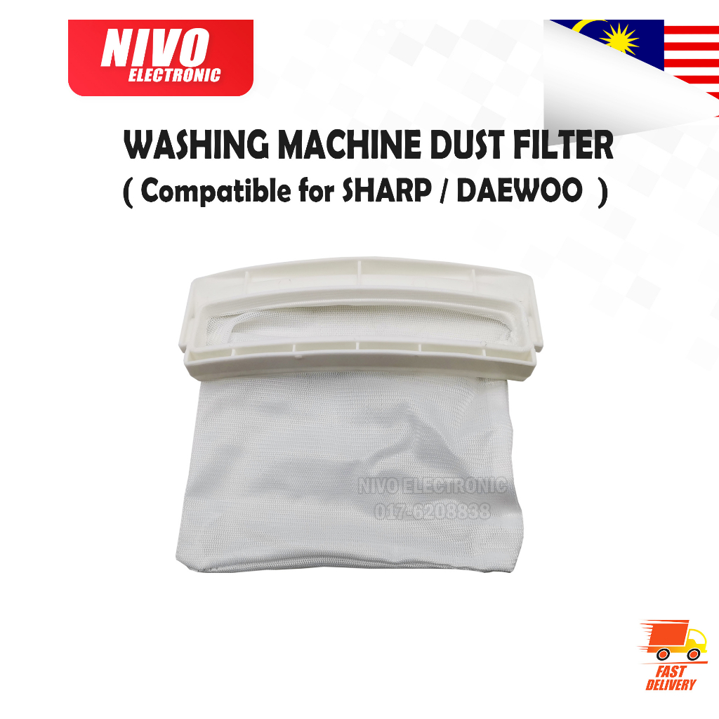 SHARP / DAEWOO Washing Machine Dust Filter (Compatible : SHARP/DAEWOO ...