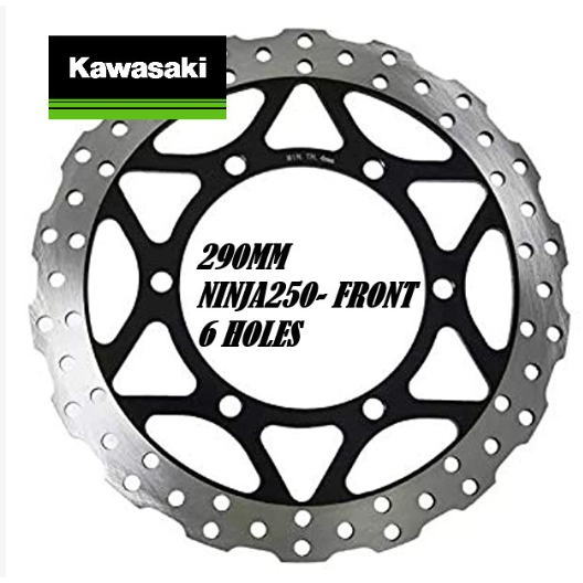 KAWASAKI NINJA 250 NINJA250R FRONT DISC PLATE 2008 2011 2013 KAWASAKI ...