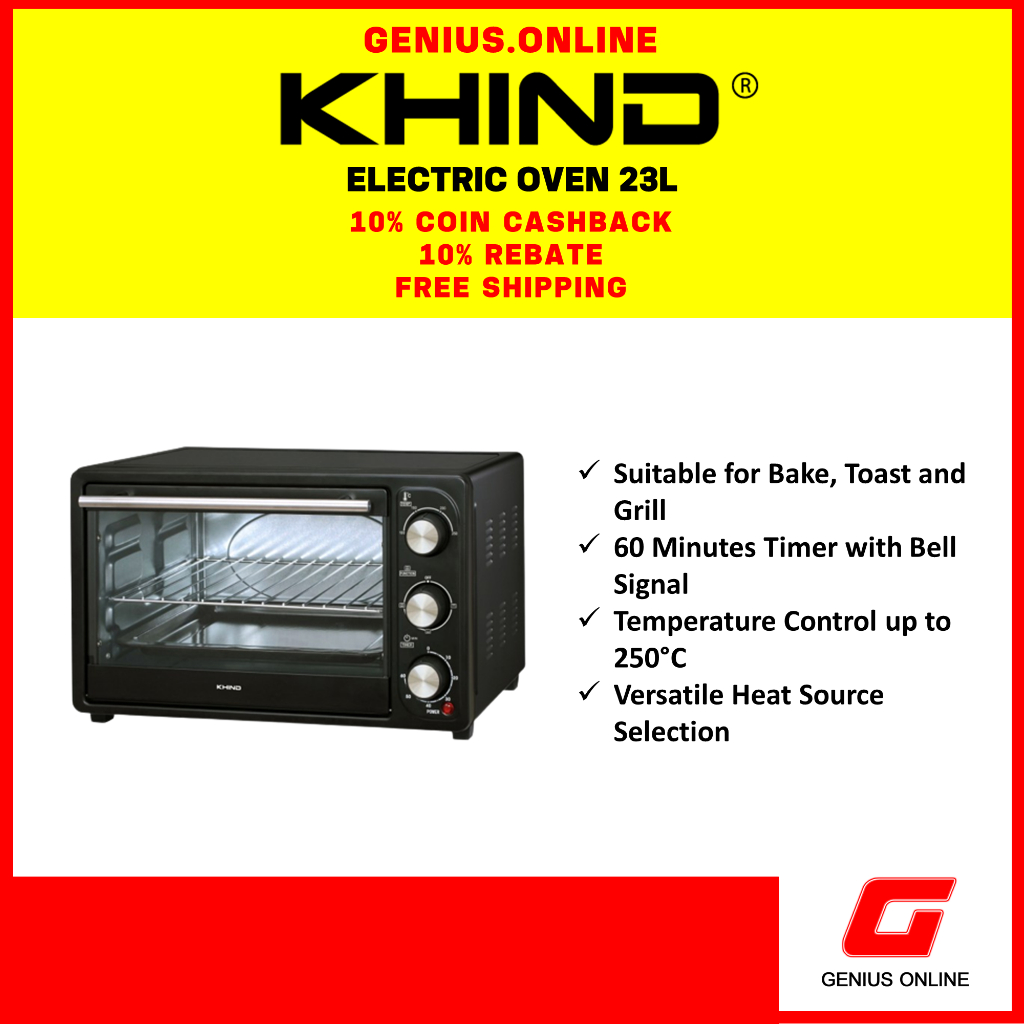 Khind Electric Oven 23l25l26l Ot23bot25bot26 Shopee Malaysia 4488