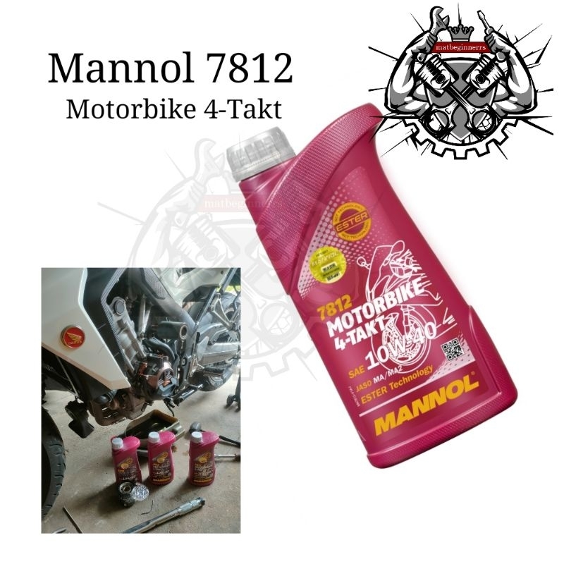 Mannol Engine Oil Fully Synthetic with ester Sae 10W-40 | Shopee Malaysia