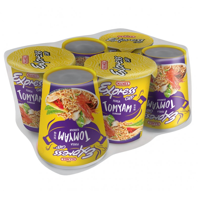 Mamee Express Cup -Tom Yam (60g x 6) | Shopee Malaysia