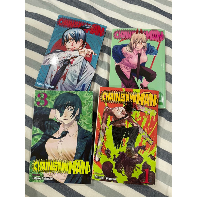 Chainsaw Man Manga Viz Media Set Vol 14 Shopee Malaysia