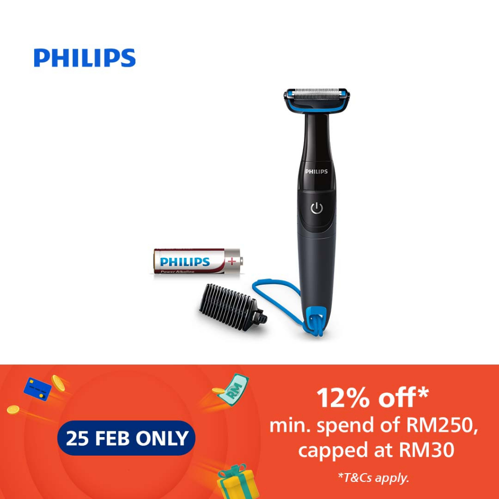 Philips Bodygroom Series 1000 BG1024/16 | Shopee Malaysia
