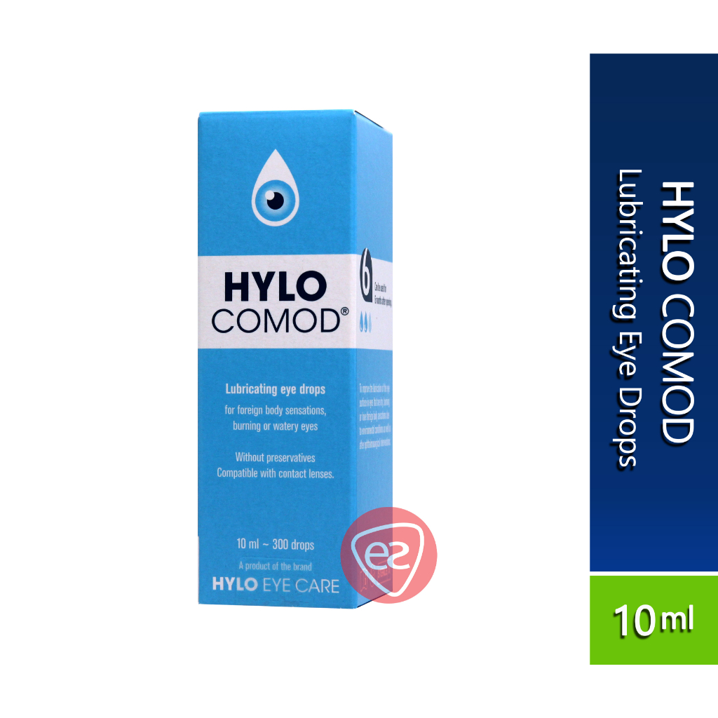 HYLO LUBRICATING EYE DROPS 10ML ( HYLO COMOD / HYLO GEL )