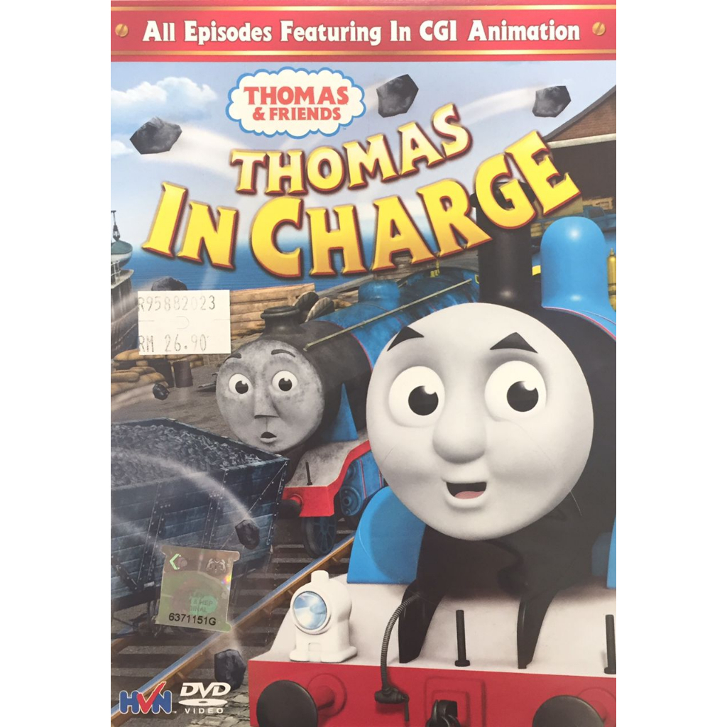 Cartoon DVD Thomas & Friends Thomas In Charge (DVD) (2012) Shopee