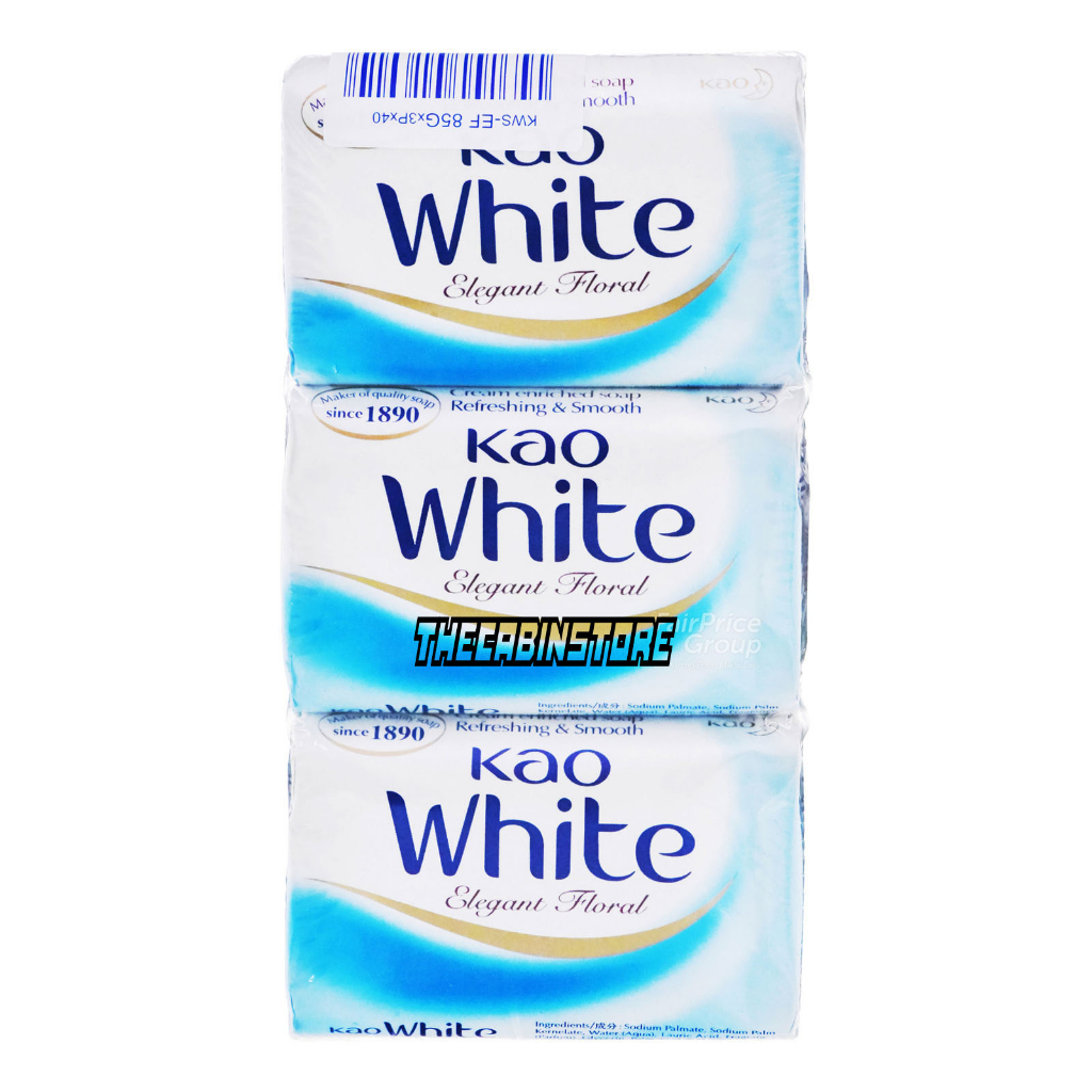 KAO WHITE SOAP 85g X 3s Shopee Malaysia