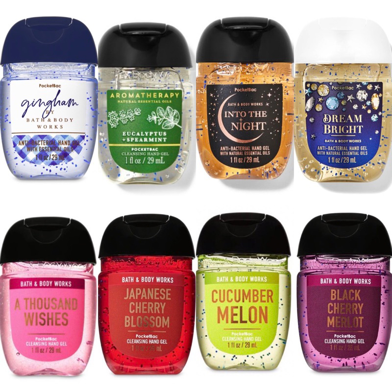 Bath and Body Works Cleansing Hand Gel, 29ml Shopee Malaysia