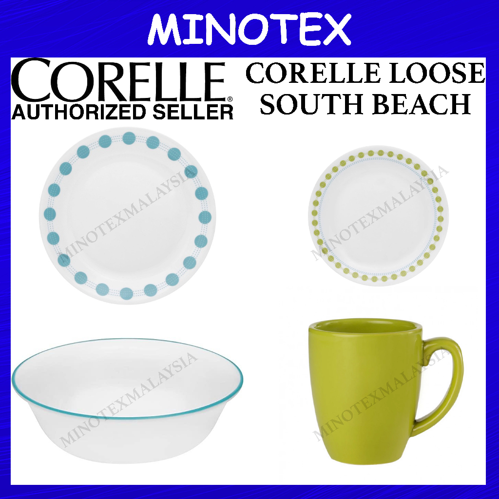 Corelle Loose South Beach/ Corelle Loose Dinner Plate / Corelle Loose ...