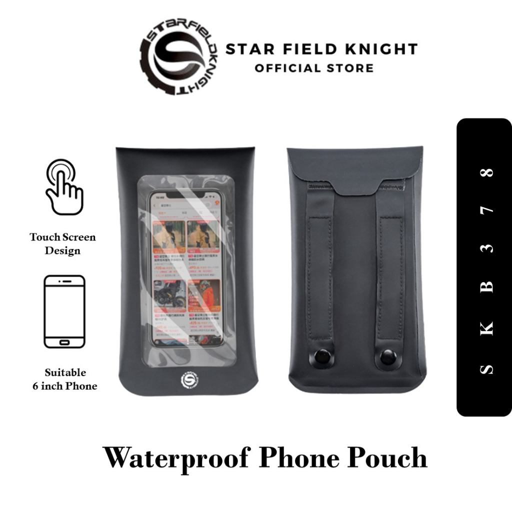 Star Field Knight SKB378 Waterproof Pouch Phone Holder Motorcycle