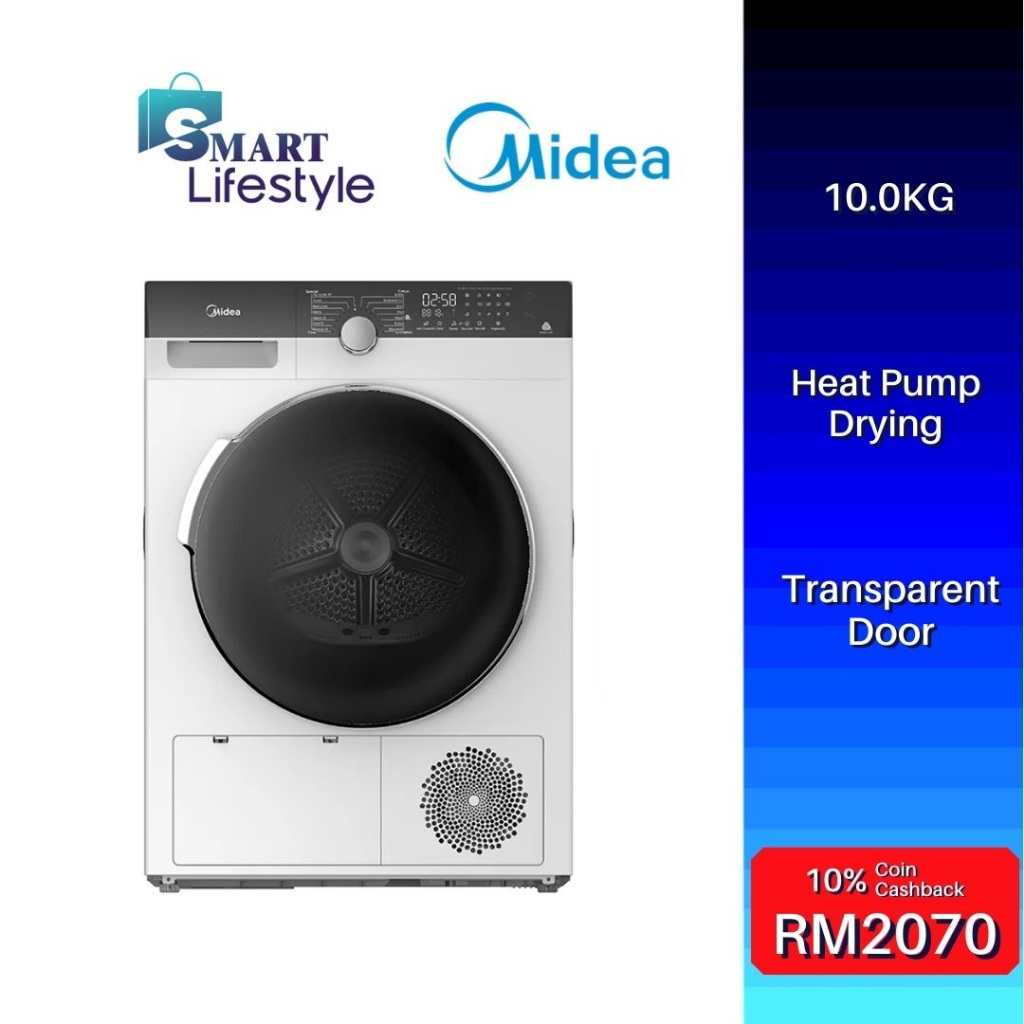 Midea 10kg Heat Pump Dryer MDK1088HP Shopee Malaysia