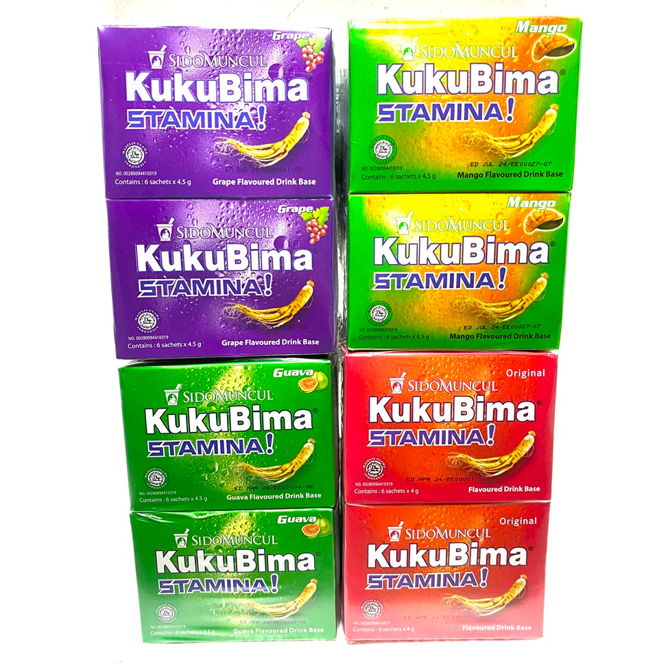 KukuBima Energy Stamina Drink 10 Kotak x 6 Sachets x 4.5g Shopee Malaysia