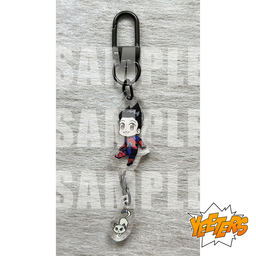 Ejen Ali and Comot Two Piece Chained Acrylic Keychain | Shopee Malaysia