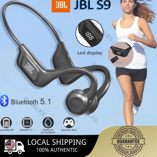 𝗦𝗗 𝗖𝗮𝗿𝗱 𝗦𝘂𝗽𝗽𝗼𝗿𝘁 Wireless Bluetooth Sport Headphone Sound Bone Conduction VG06 Earphones Waterproof Sport運動藍牙耳機