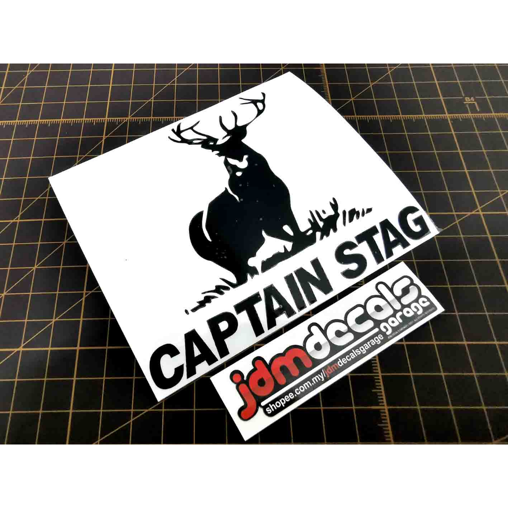 Captain Stag Camping Vinyl Sticker | Shopee Malaysia