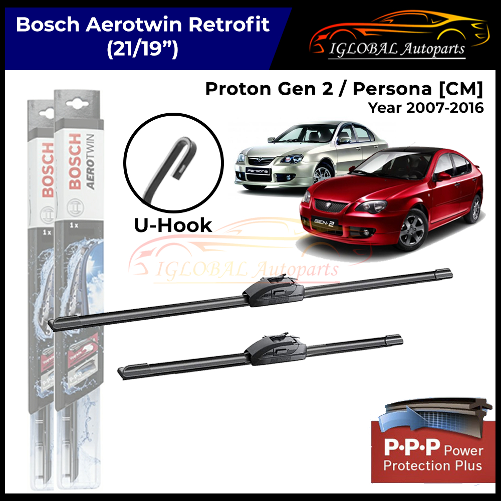 Bosch AeroTwin Replacement Front Screen Retro Fit Windscreen Wiper Blades + Wurth Screen Wash Cherokee MK3 2008-2011
