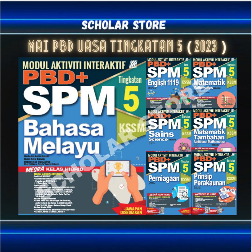 [SCHOLAR STORE] Buku Latihan : Modul Aktiviti Interaktif PBD+ KSSM ...