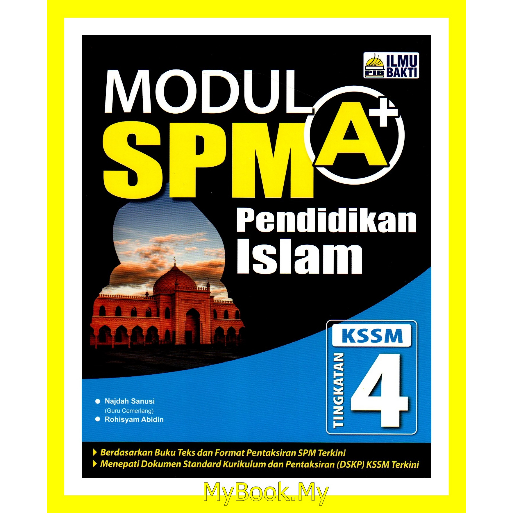 Baru Myb Buku Latihan Modul A Spm Kssm Tingkatan 4 Pendidikan Islam Ilmu Bakti Shopee 