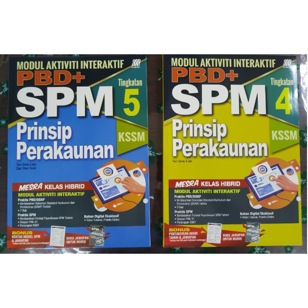 Modul Aktiviti Interaktif PBD+ SPM Prinsip Perakaunan Tingkatan 4 & 5 ...