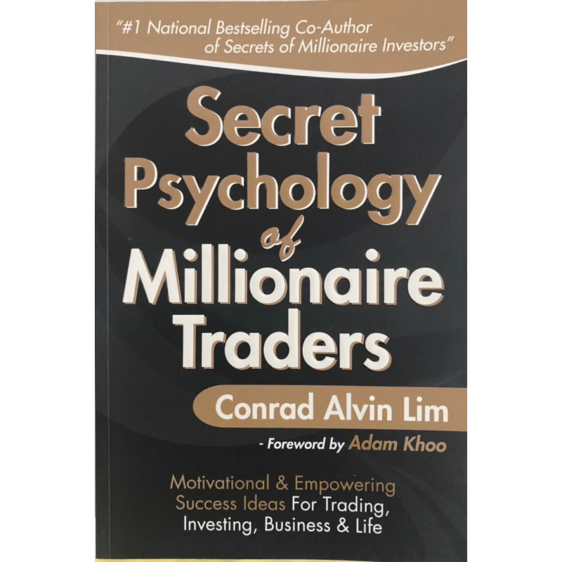 Secret Psychology of Millionaire Traders By Conrad Alvin Lim Shopee