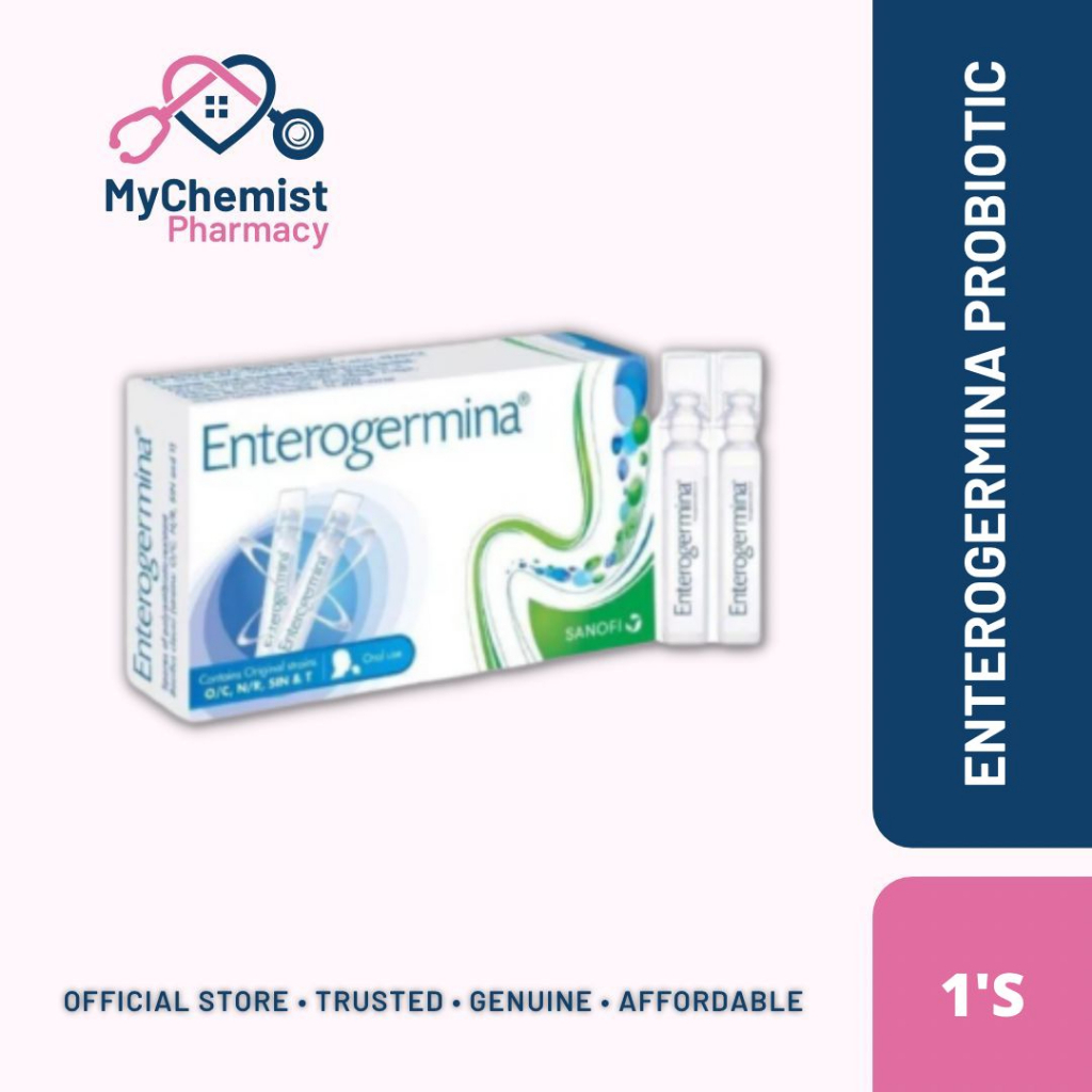 Enterogermina Liquid Probiotic 2Billion/5ml Oral Suspension (Vial