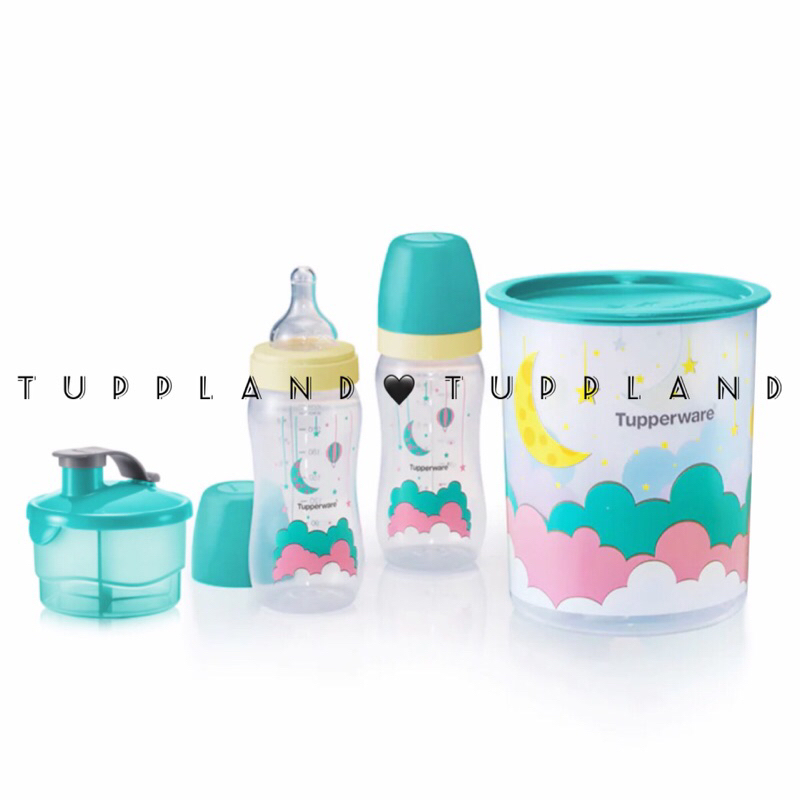 Tupperware Bundle of Joy ( Baby Bottle / One Touch Canister Small 2L ...
