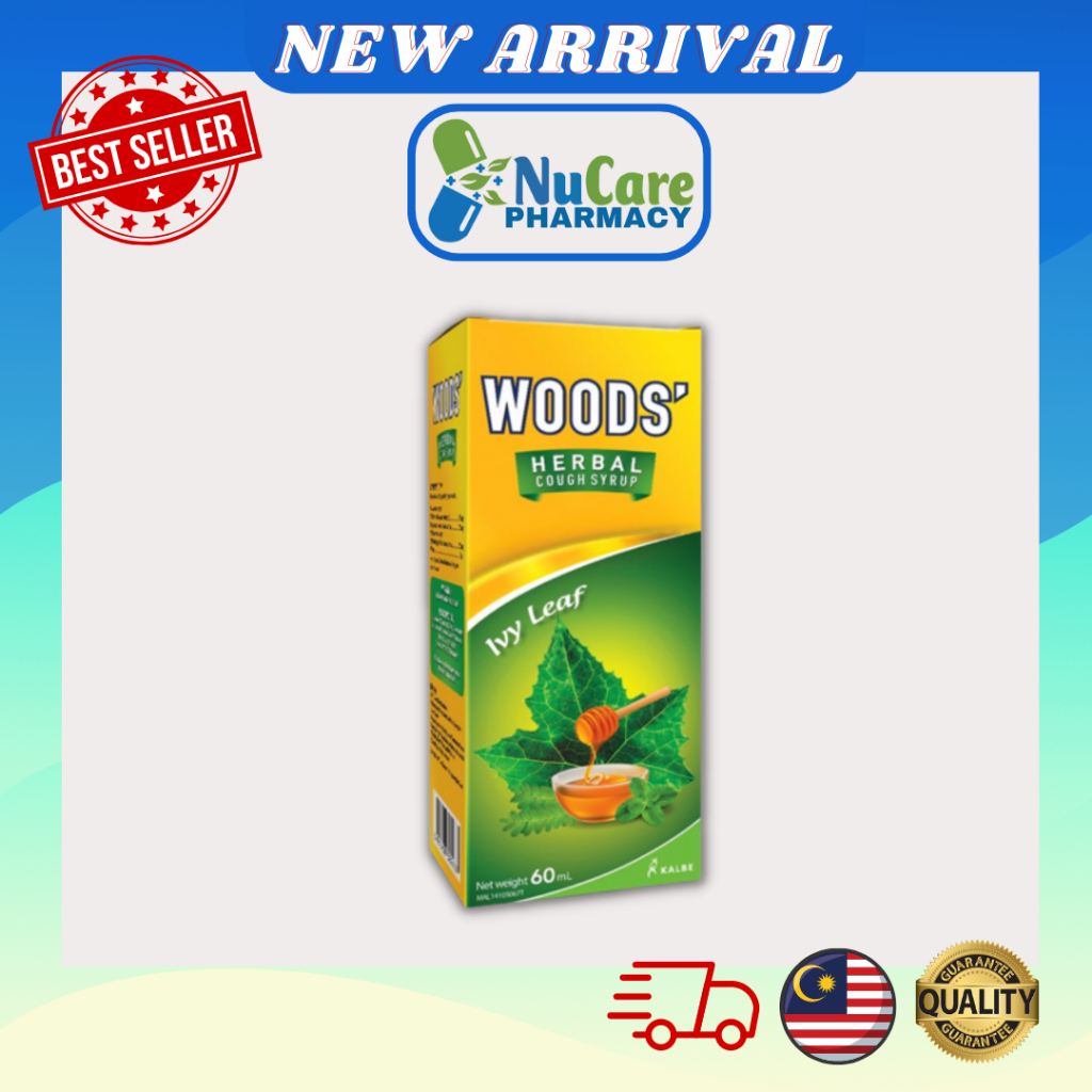 Woods' Cough Syrup Herbal Ivy Leaf 60ml Shopee Malaysia
