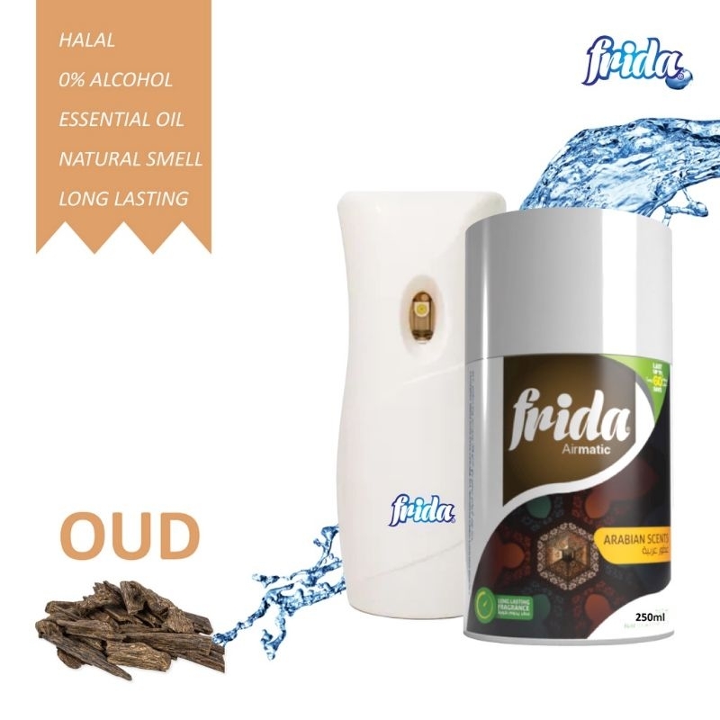 Arabian Scent Oud 250ml Frida Aromatic Air Freshener Pewangi Ruangan