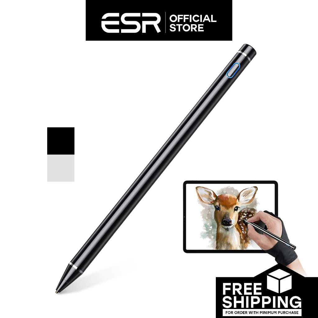 ESR Digital Pencil Capacitive Stylus with Drawing Glove K818 Shopee