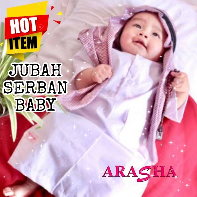 New Restock Jubah Baby Boy Newborn Serban Aqiqah Raya 2024 Qatar Igal Set Shopee Malaysia