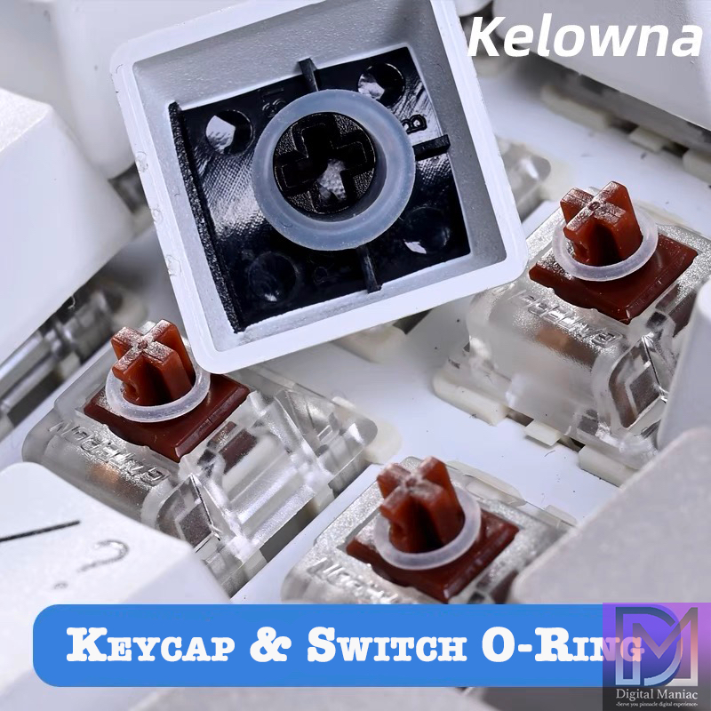 [LOCAL STOCK] Keyboard Oring Dampener For Keycap & Switch Damper 10pcs