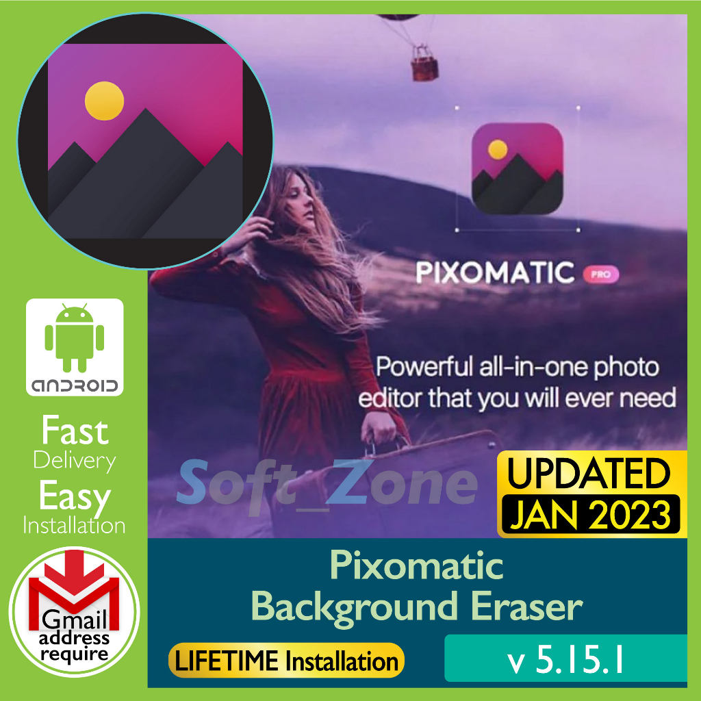 Pixomatic Background Eraser v5.15.1 Erase Background Pictures