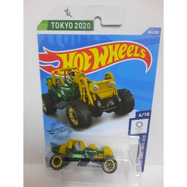 Hot Wheels Tokyo 2020 Mountain Mauler 204/250 - Scala 1:64 - Verde - 3