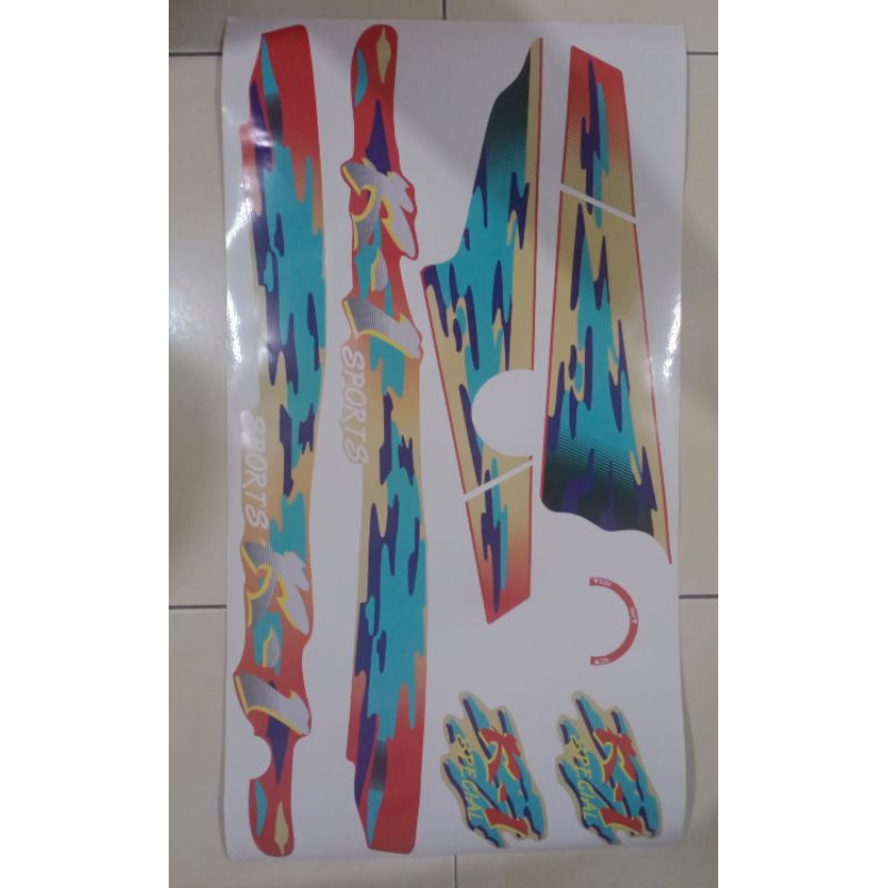 KAWASAKI K1 115 STICKER | Shopee Malaysia