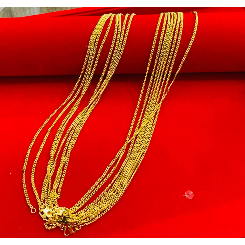 BQ EMAS KOREA RANTAI LEHER LIPAN GEMUK | Shopee Malaysia