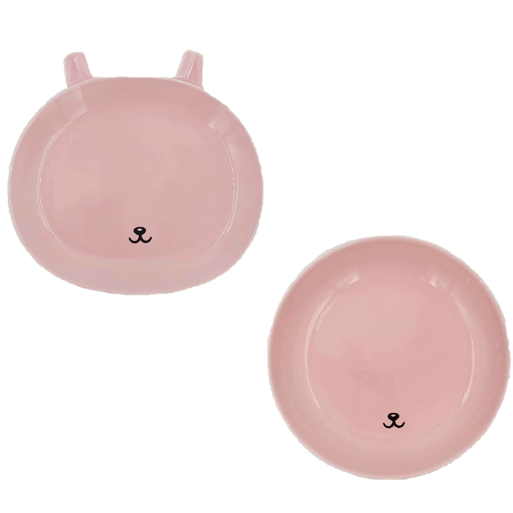 Unilever Pink Rabbit Ceramic Plates Set Household Dinner Plate (Not For ...