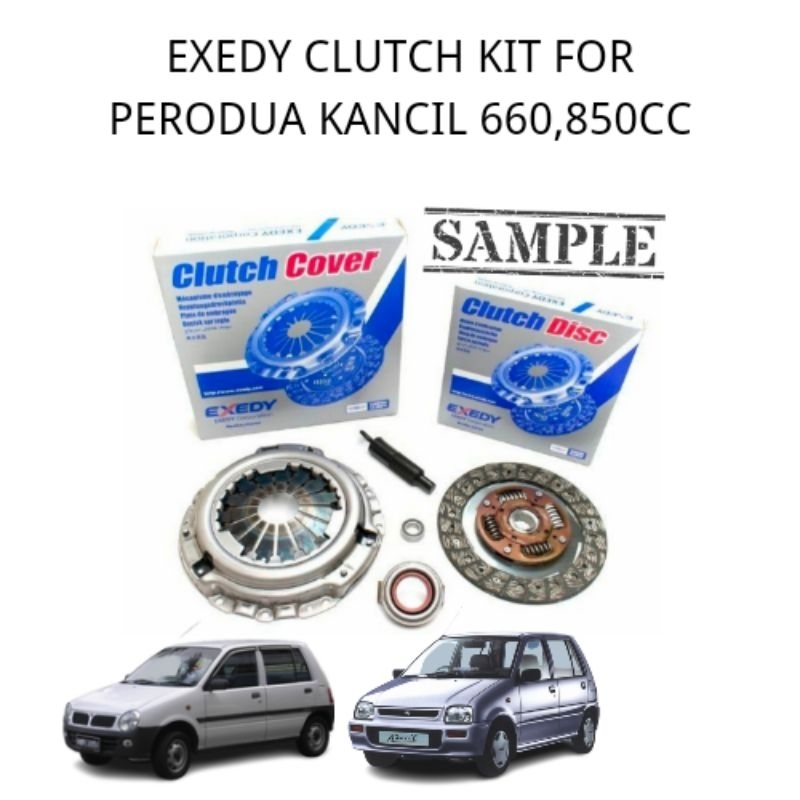 PERODUA KANCIL 660 850 CLUTCH KIT SET EXEDY Shopee Malaysia