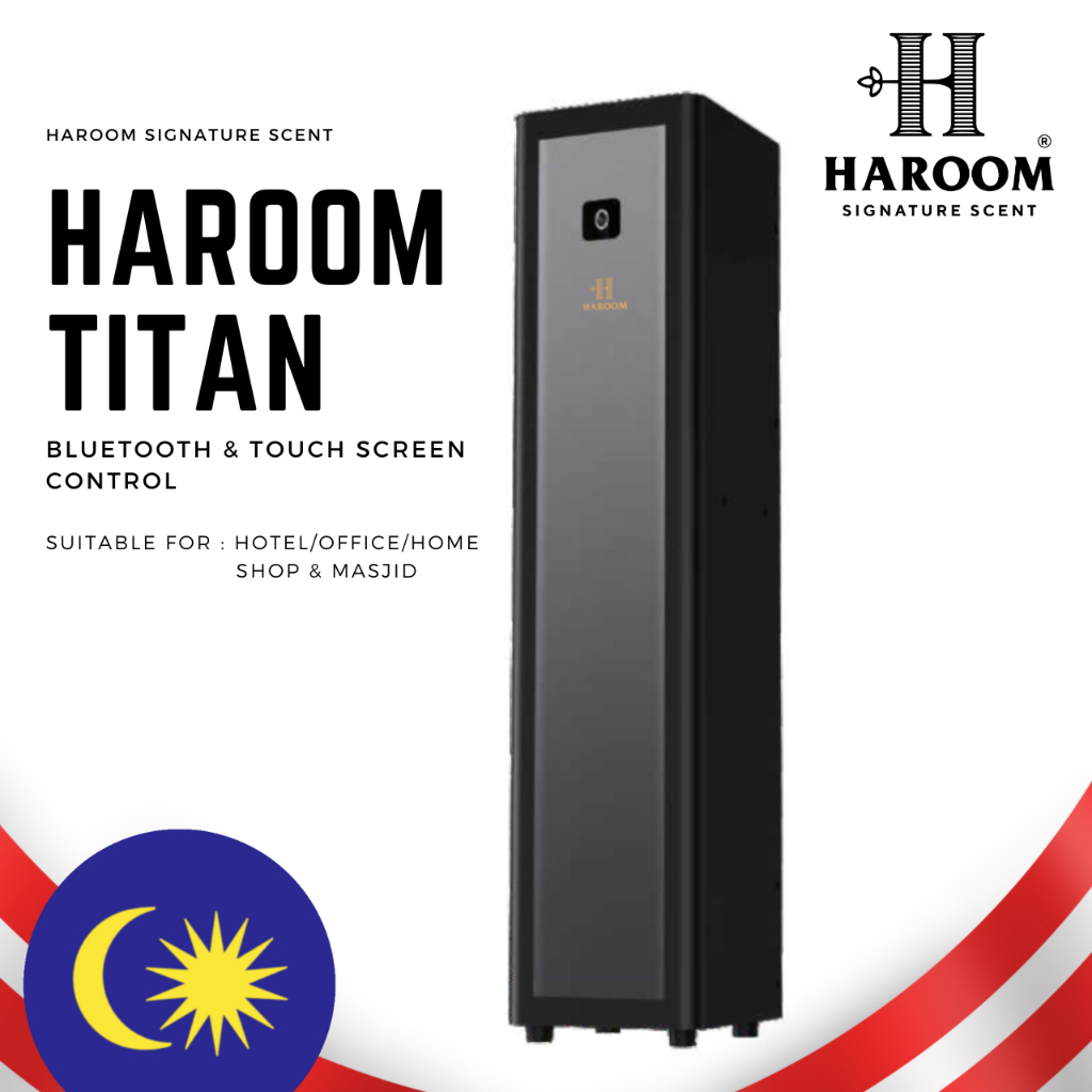 HAROOM TITAN BLUETOOTH TOUCH SCREEN AROMA DIFFUSERS WITH OIL 1LITRE ...