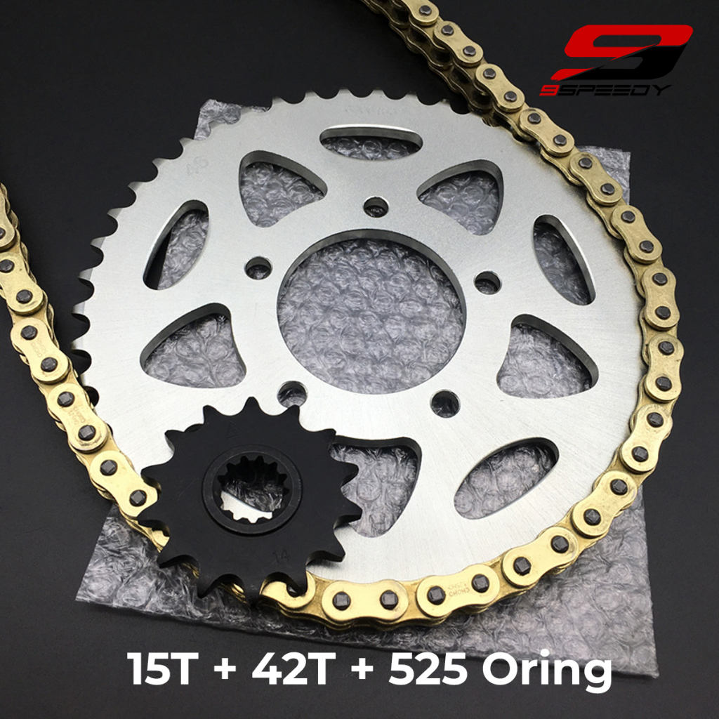 Benelli TNT 249S 300 600 502C TRK 502 QJMOTOR SRK 250 600 Sprocket Set