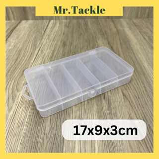 MR.T】 Pancing Box Lure Box 18x10x5CM Kotak Gewang Kotak Mancing Double Side  Open Fishing Accessories Tackle Box