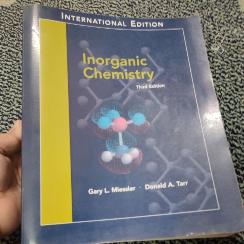 Inorganic Chemistry Third Edition Preloved | Shopee Malaysia