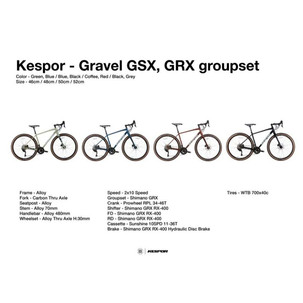 Gravel bike size chart hotsell