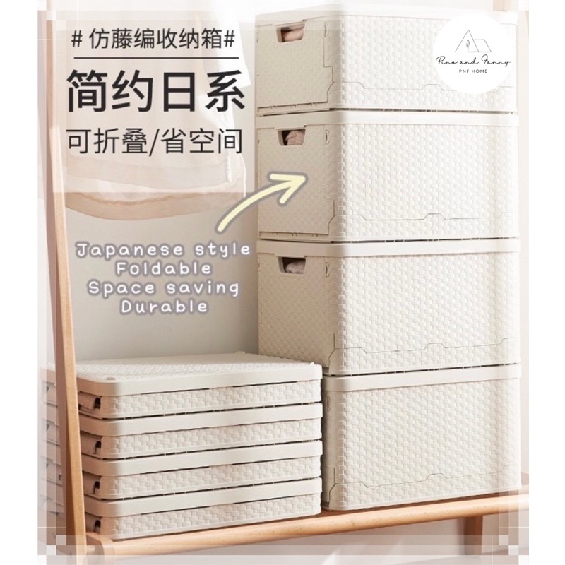 Foldable storage box moisture-proof, dust-proof waterproof plastic book ...