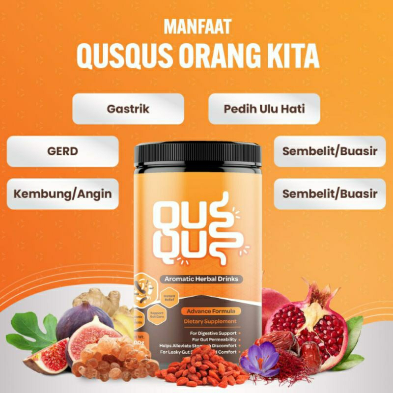 QUSQUS (minuman kesihatan utk gerd, kembung, perut sebu,senak ulu hati ...